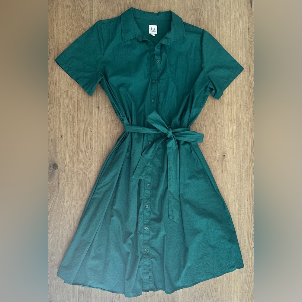 Gap Maternity Button Down Shirt Dress